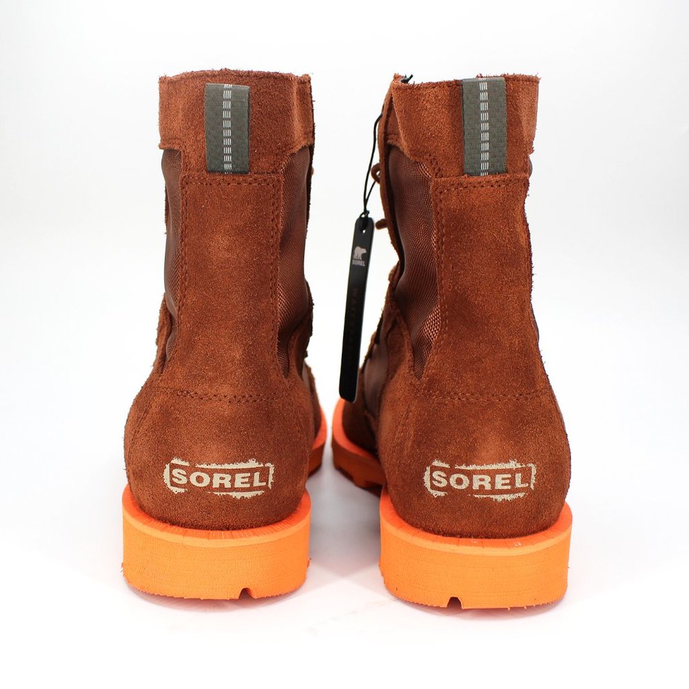 Sorel Caribou OTM Impermeable Waterproof Brown Orange Trail Boots 10.5 Shoe NEW - Picture 6 of 8